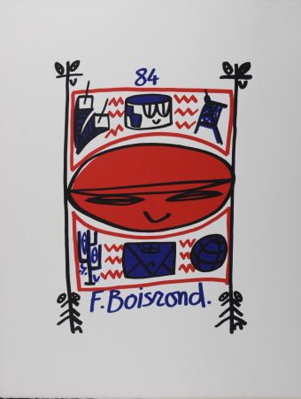 シルクスクリーン Boisrond - Boisrond, 1984 - Hand-signed