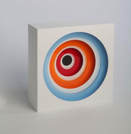 多数の Vardanega - Boite à Cercles de Couleurs