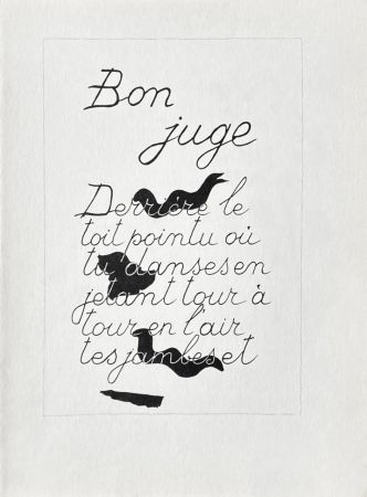 リトグラフ Braque - Bon juge
