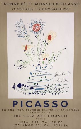掲示 Picasso - Bonne Fete Monsieur Picasso