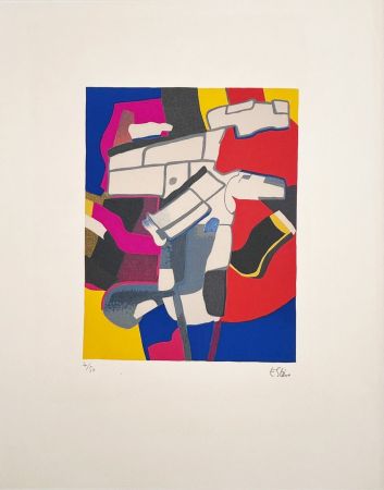 リトグラフ Esteve - Bougri 