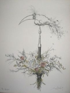 リトグラフ Searle - Bouquet garni