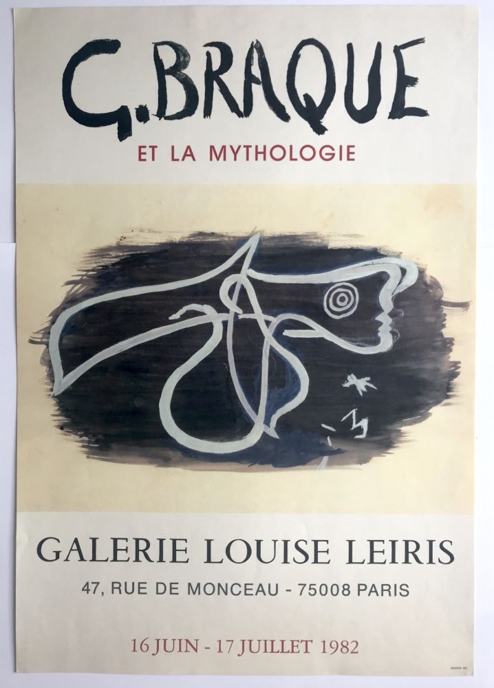 掲示 Braque - Braque et la Mythologie / Galerie Louise Leiris