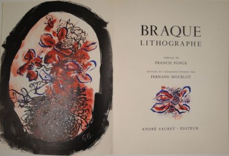 挿絵入り本 Braque - Braque Lithographe