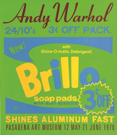 シルクスクリーン Warhol - Brillo