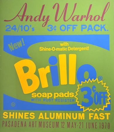 シルクスクリーン Warhol - Brillo