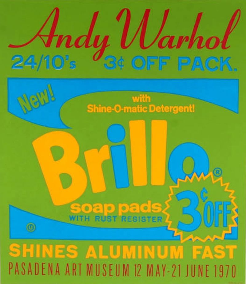 シルクスクリーン Warhol - Brillo Soap Pads