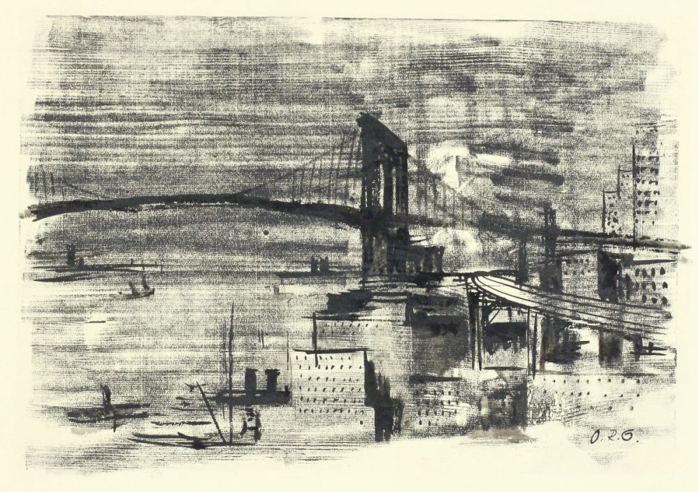 木版 Schatz - Brooklyn Bridge