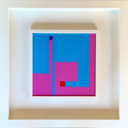 技術的なありません Munari - Bruno Munari (1907-1998) - Oil on wood panel - 1951