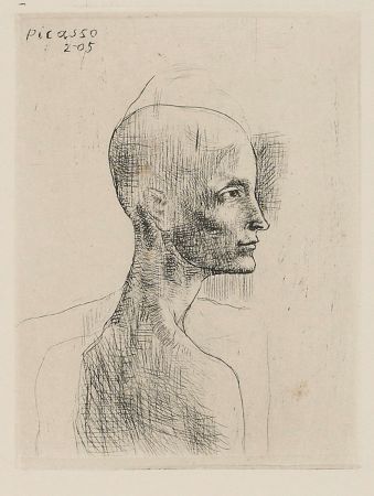 ポイントーセッシュ Picasso - Buste d'homme 