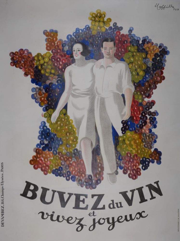 掲示 Cappiello - Buvez du Vin.