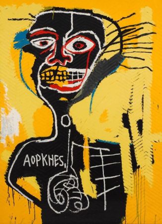 シルクスクリーン Basquiat - Cabeza from Editions II Portfolio