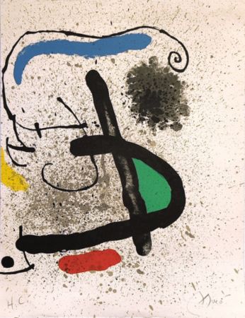 リトグラフ Miró - Cahier d'ombres