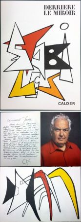 挿絵入り本 Calder - CALDER. STABILES. Derrière le Miroir n° 141. 8 LITHOGRAPHIES ORIGINALES (1963).