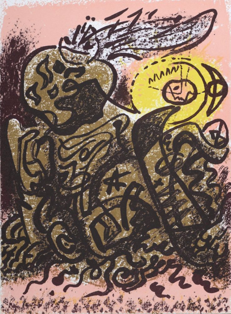 リトグラフ Masson - Caliban, 1965