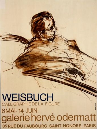 リトグラフ Weisbuch - Calligraphie de la Figure 