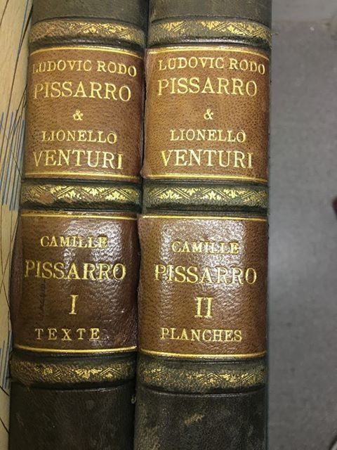挿絵入り本 Pissarro - CAMILLE PISSARRO, SA VIE SON ŒUVRE. Catalogue raisonné. 2 volumes.