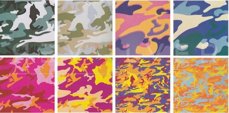 シルクスクリーン Warhol - Camouflage Complete Portfolio