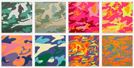 シルクスクリーン Warhol - Camouflage Complete Portfolio