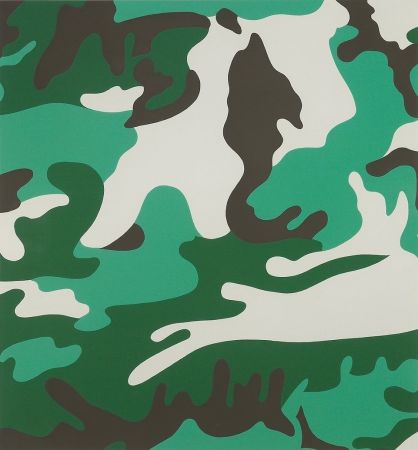 シルクスクリーン Warhol - Camouflage (FS II.406)