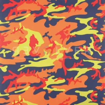 シルクスクリーン Warhol - Camouflage (FS II.412)