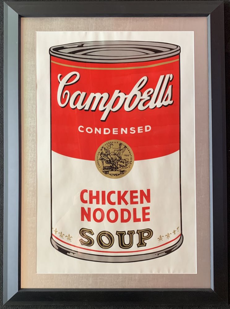 シルクスクリーン Warhol - Campbell’s soup