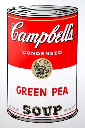 シルクスクリーン Warhol (After) - Campbell's Soup - Green Pea
