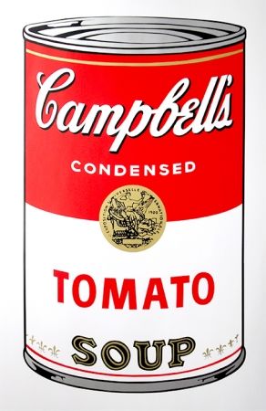 シルクスクリーン Warhol (After) - Campbell's Soup - Tomato