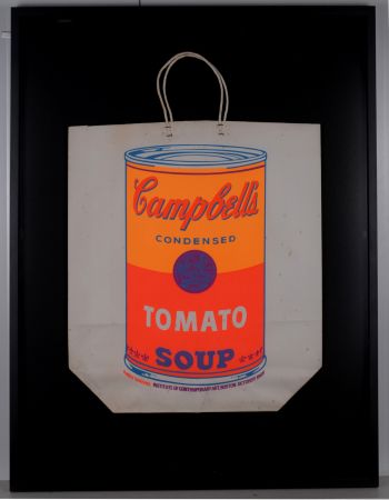 シルクスクリーン Warhol - Campbell's Soup Bag