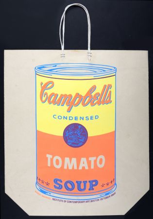 シルクスクリーン Warhol - Campbell's Soup Bag, 1966