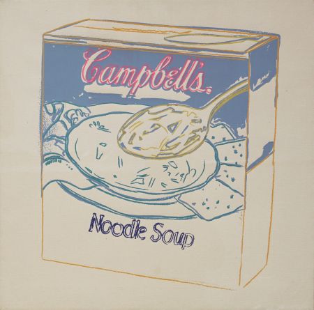 シルクスクリーン Warhol - Campbell’s Soup Box: Noodle Soup