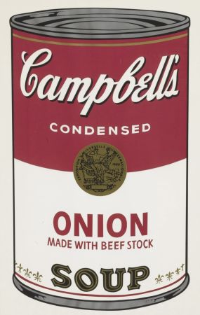 シルクスクリーン Warhol - Campbell's Soup Can: Onion (F. & S. II.47)