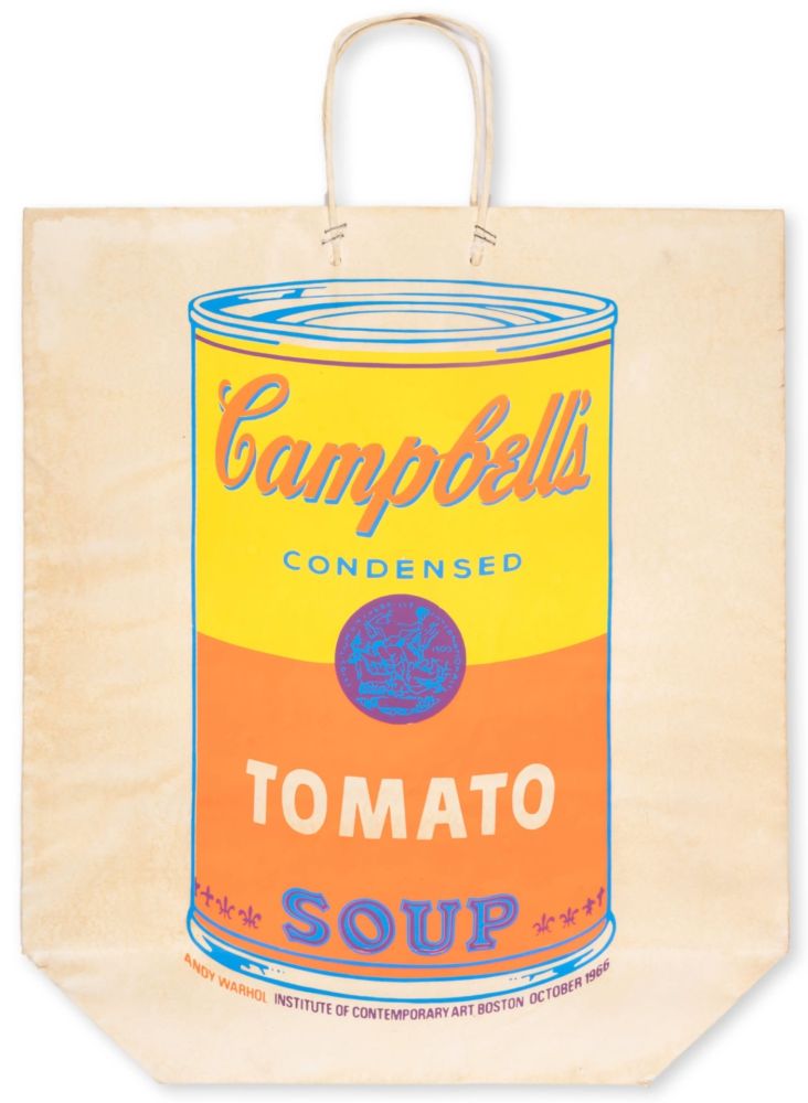 シルクスクリーン Warhol - Campbell's Soup Can (Tomato)