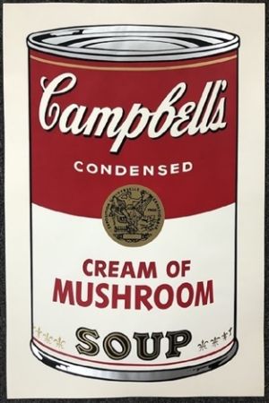 多数の Warhol - Campbell's soup I: Cream of Mushroom