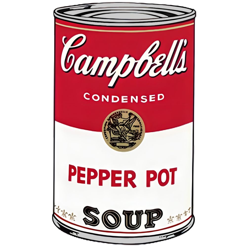 シルクスクリーン Warhol - Campbell’s Soup I: Pepper Pot