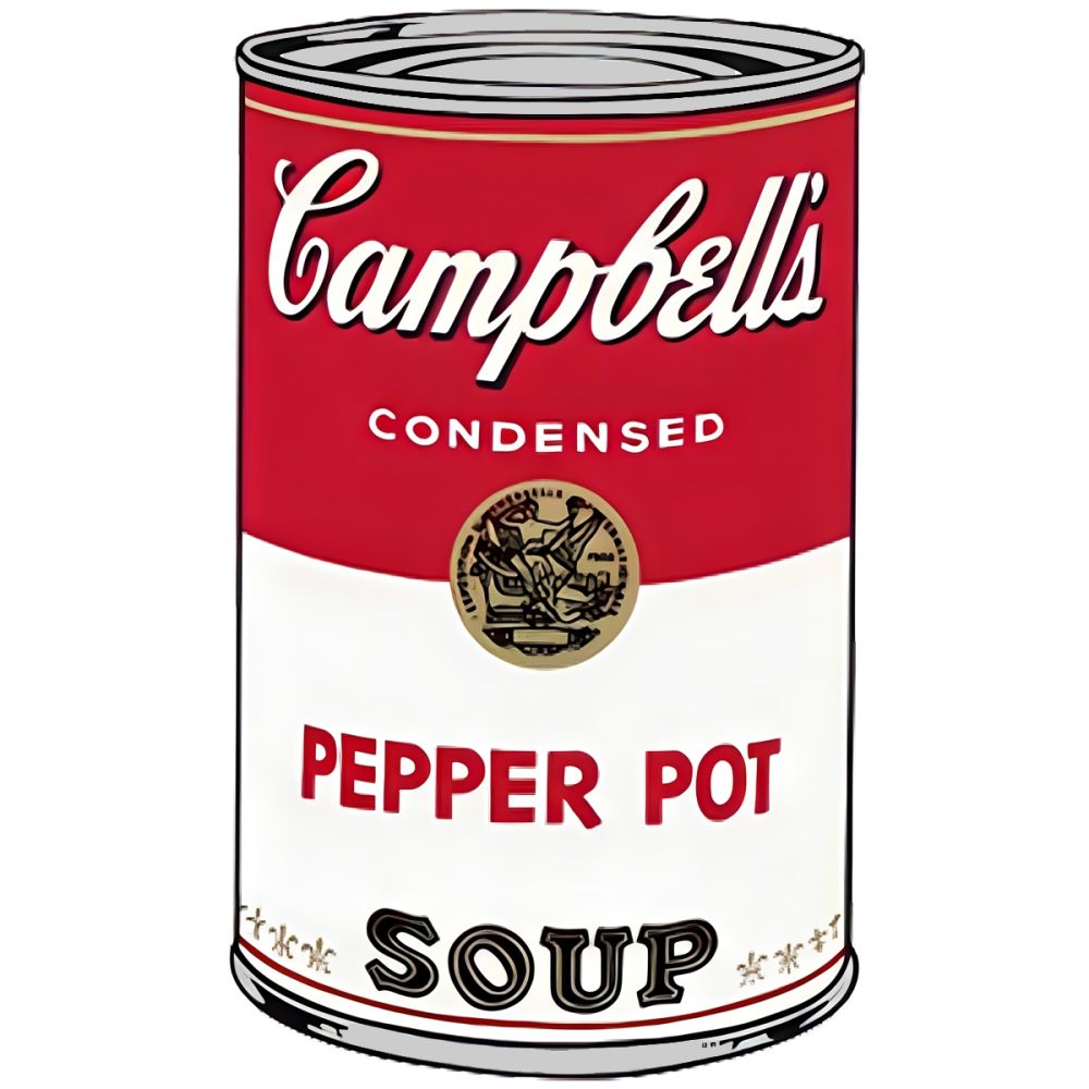 シルクスクリーン Warhol - Campbell’s Soup I: Pepper Pot (FS II.51)