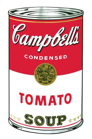 シルクスクリーン Warhol - Campbell's Soup I: Tomato (FS II.46)