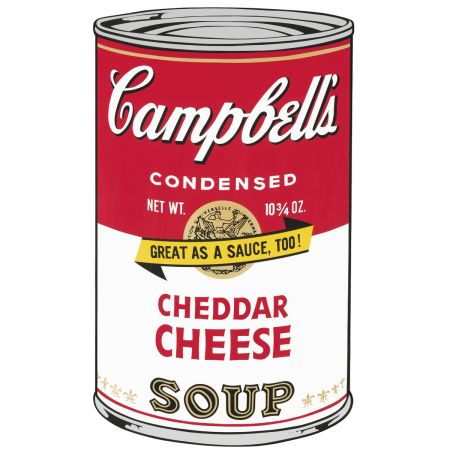 シルクスクリーン Warhol - Campbell’s Soup II: Cheddar Cheese 