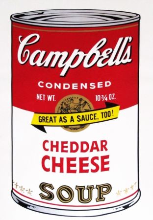 シルクスクリーン Warhol - Campbell’s Soup II: Cheddar Cheese 