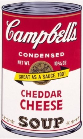 シルクスクリーン Warhol - Campbell’s Soup II: Cheddar Cheese 