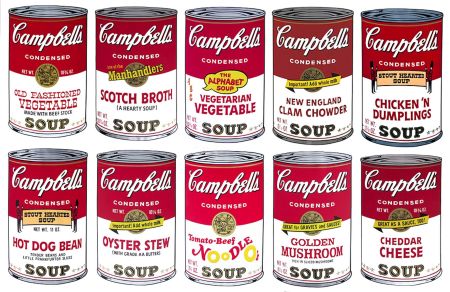 シルクスクリーン Warhol - Campbell’s Soup II Complete Portfolio