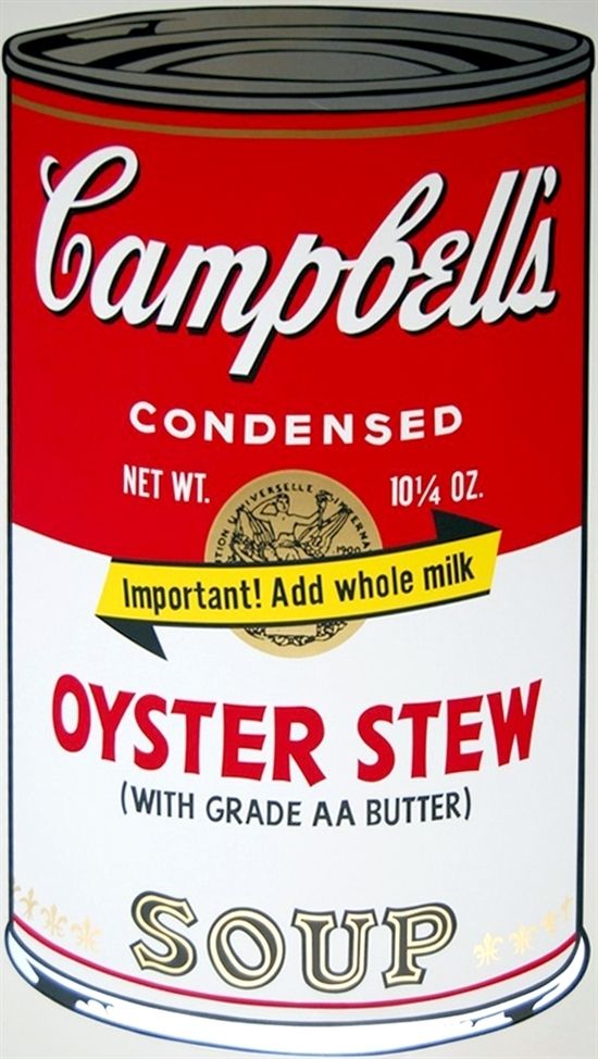 シルクスクリーン Warhol - Campbell’s Soup II: Oyster Stew (FS II.60)