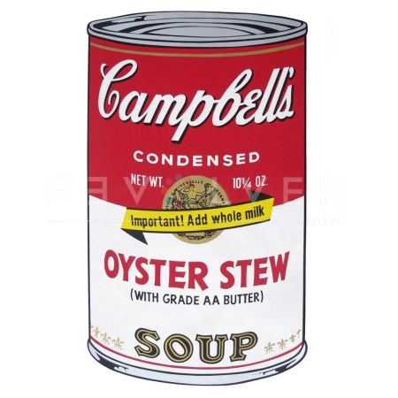 シルクスクリーン Warhol - Campbell’s Soup II: Oyster Stew (FS II.60)