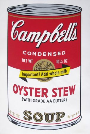 シルクスクリーン Warhol - Campbell’s Soup II: Oyster Stew (FS II.60)