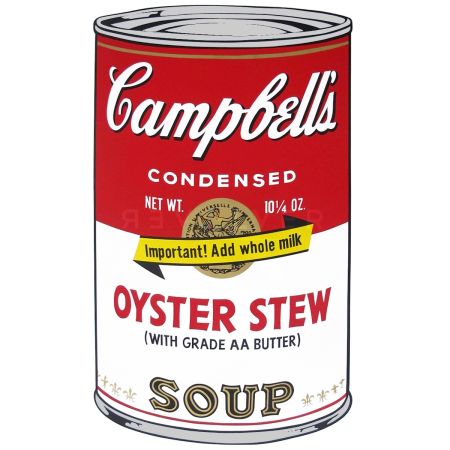 シルクスクリーン Warhol - Campbell’s Soup II: Oyster Stew (FS II.60)