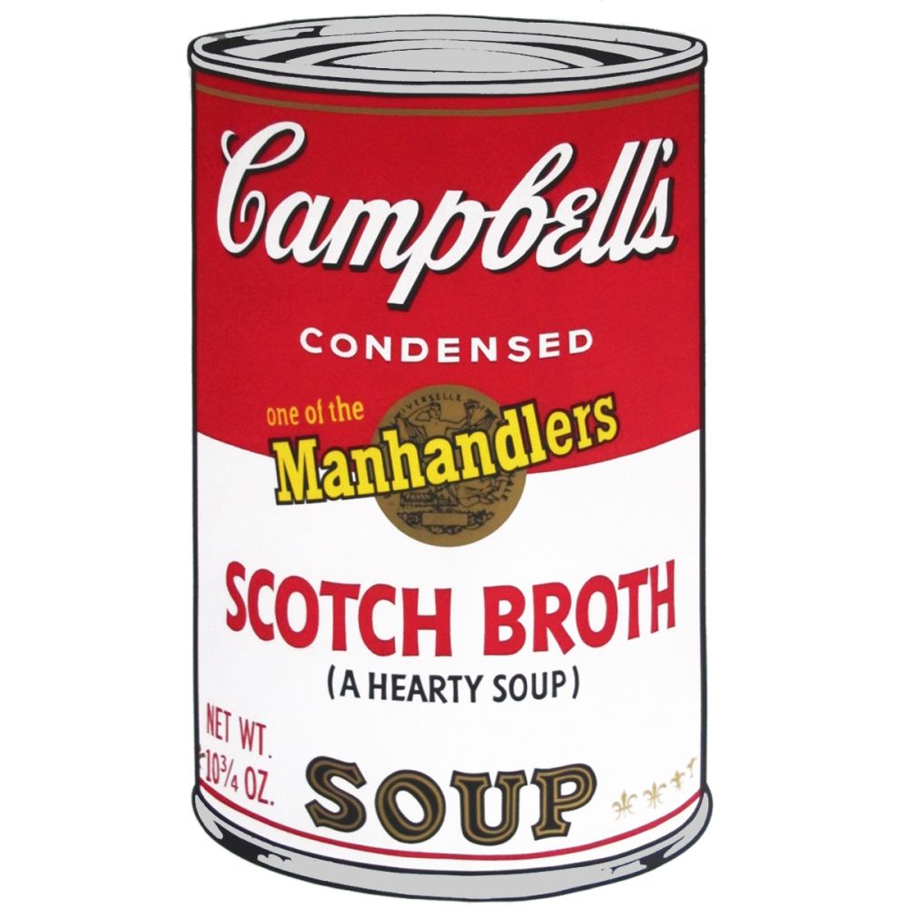 シルクスクリーン Warhol - Campbells Soup II: Scotch Broth 