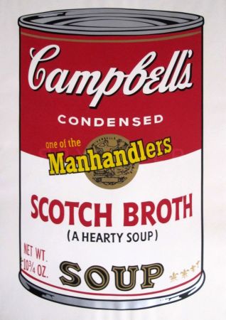 シルクスクリーン Warhol - Campbells Soup II: Scotch Broth Soup (FS II.55)