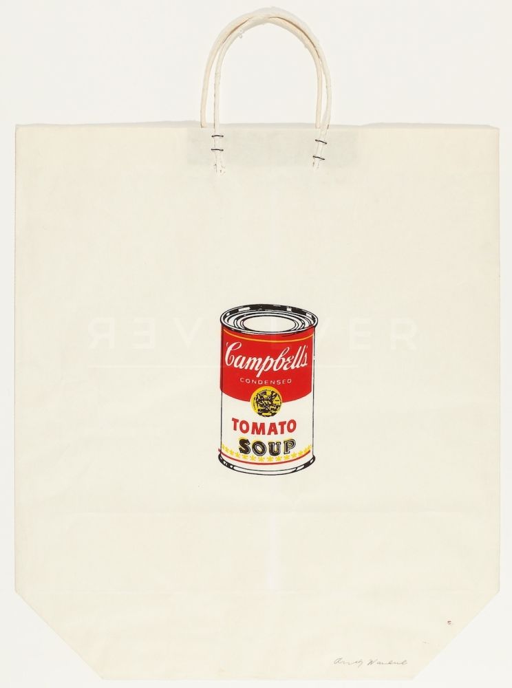 シルクスクリーン Warhol - Campbells Soup Shopping Bag (FS II.4)