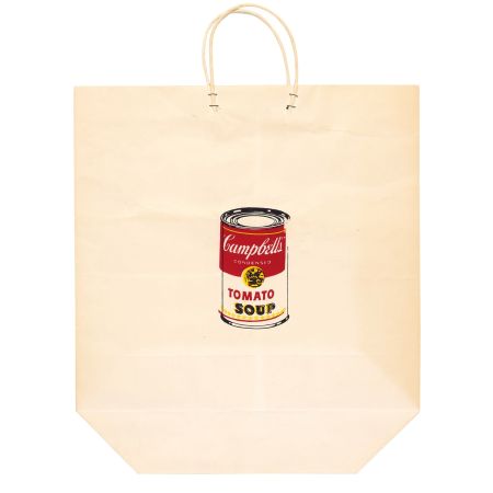 シルクスクリーン Warhol - Campbells Soup Shopping Bag (FS II.4)