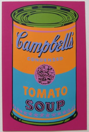 シルクスクリーン Warhol - Campbells Tomato soup 